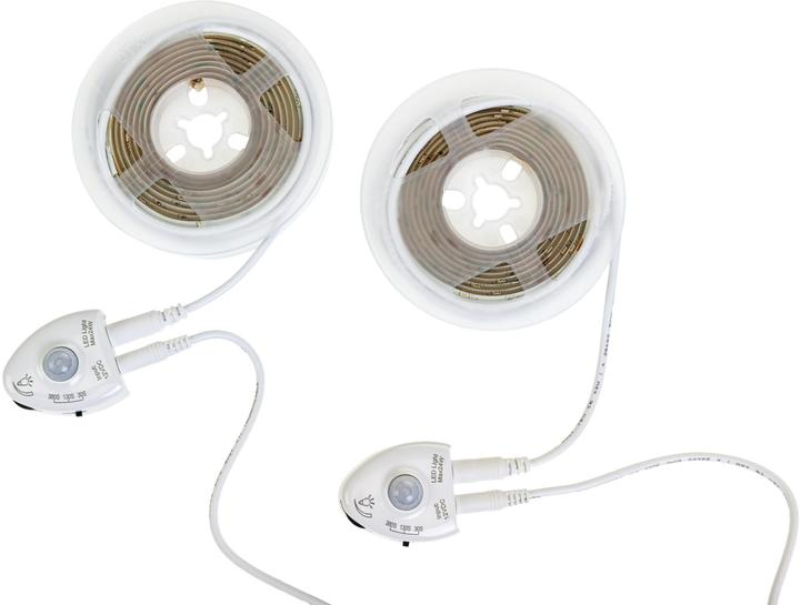 Image du produit Vegas Lights Bande LED d'éclairage de lit, lot de 2 (Blanc chaud, 150 cm, Intérieur)