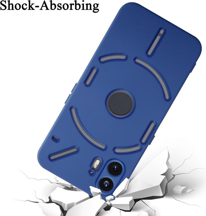 Image du produit Cadorabo Coque pour Nothing Phone 2 TPU Liquid Silicone Case (Nothing Phone (2))