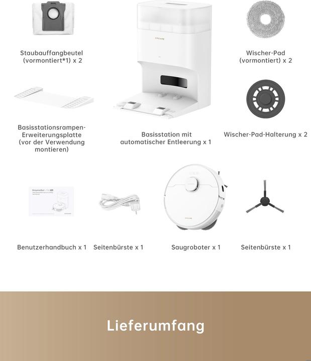 Image du produit Dreame L10s Plus (Robot d'aspiration et de nettoyage)