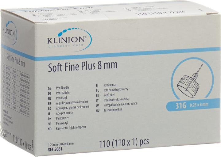 Produktbild Klinion Soft Fine Plus Pen-Nadel (Pen Nadeln + Einmalkanülen)