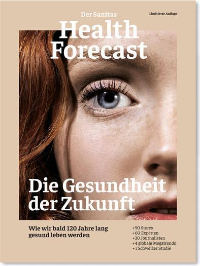 Produktbild Die Gesundheit der Zukunft Edition (Deutsch, Sanitas Health Forecast, 2020)