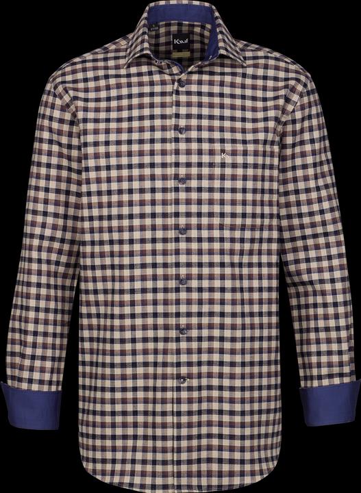 Kauf Verona Kent Langarm modern fit mit Kontrast (L)