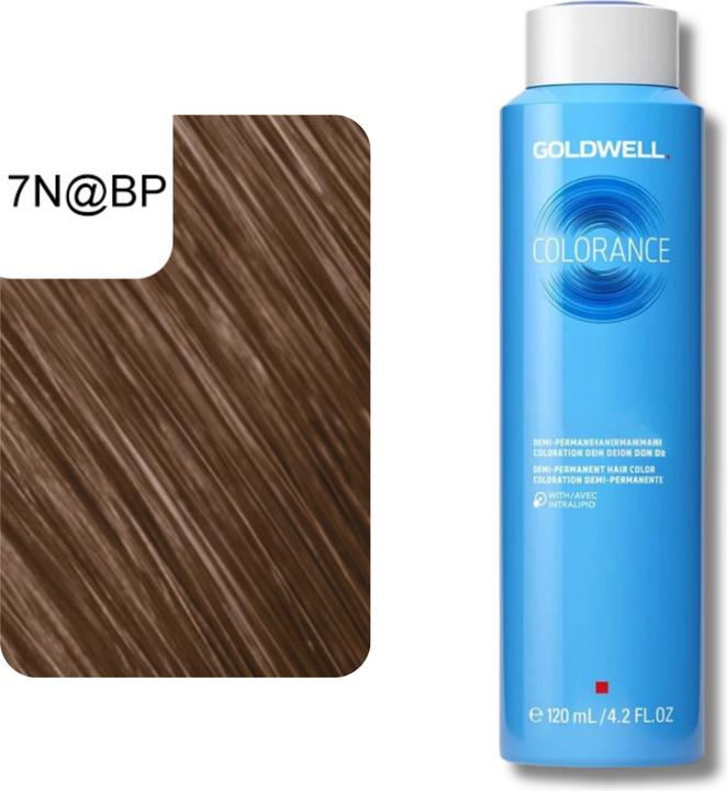 Produktbild Goldwell Colorance Depot Demi Dauerhafte Haarfarbe (7N@BP - mittelblond elumenated beige pearl)