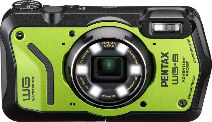 Actual product image RICOH Pentax WG-8 (28 - 140 mm, 20 Mpx, 1/2,3'')
