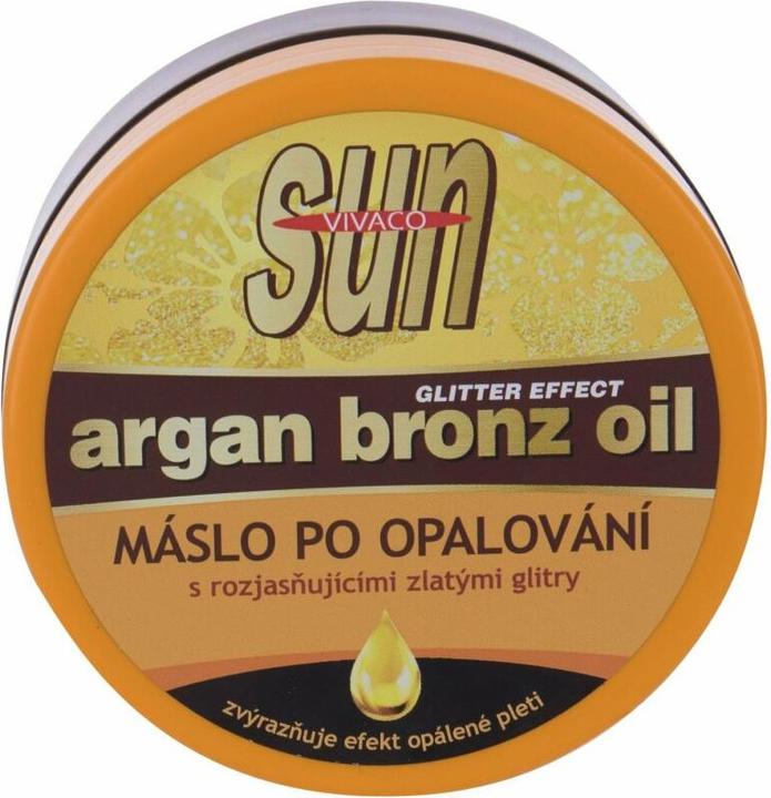 Vivapharm Sonne Argan Bronz Öl Maslo Po Opalovani S Rozjasnujicimi Zlatymi Glitry 200ml (Gel, 200 ml)