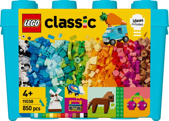 Image du produit LEGO Boîte de briques colorées (11038, LEGO Classic)
