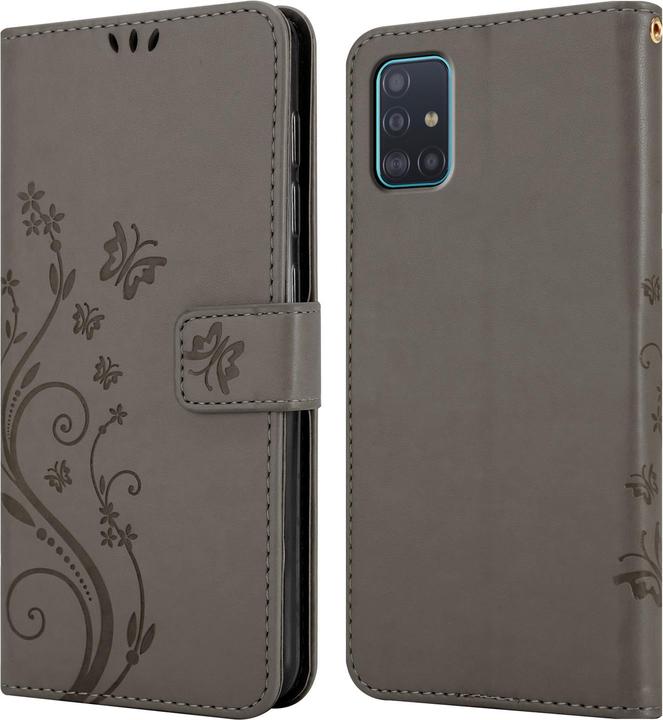 Image du produit Cadorabo Couverture du livre de fleurs (Samsung Galaxy A51 5G)