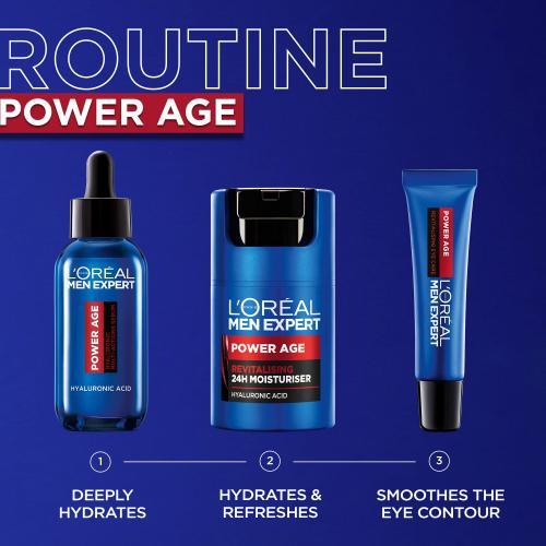 Image du produit L'Oréal Paris Men Expert Power Age Sérum Hyaluronique Multi-Actions (30 ml)