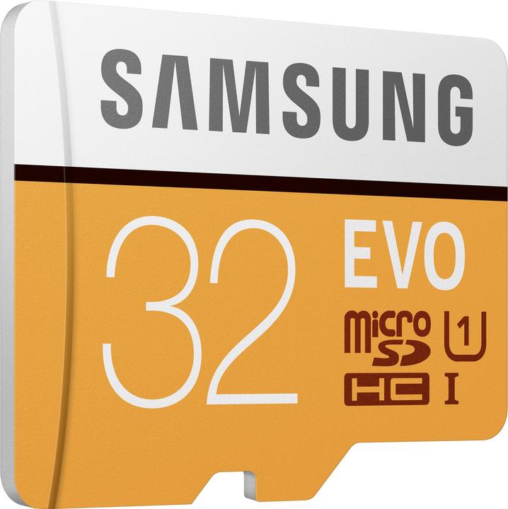 Produktbild Samsung EVO - microSDHC Card (32 GB, microSDHC, U1, UHS-I)