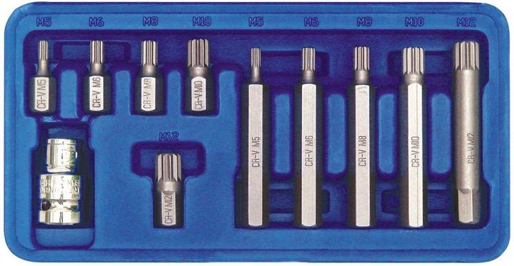 Toya Jeu d'embouts (M6, M8, M5, M10, M12)