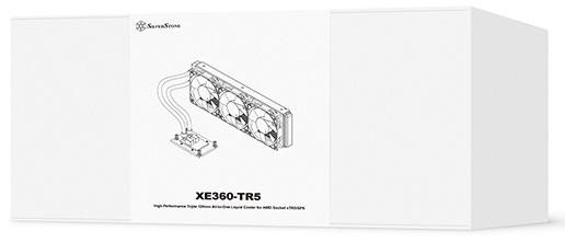 Produktbild Silverstone SST-XE360-TR5 - High Performance Triple 120mm All-In-One Liquid CPU Cooler for AMD socke