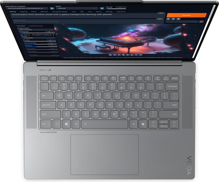 Immagine prodotto Lenovo Yoga Slim 7i Aura Edition (15.30", Intel Core Ultra 7 256V, 16 GB, 1000 GB, CH)