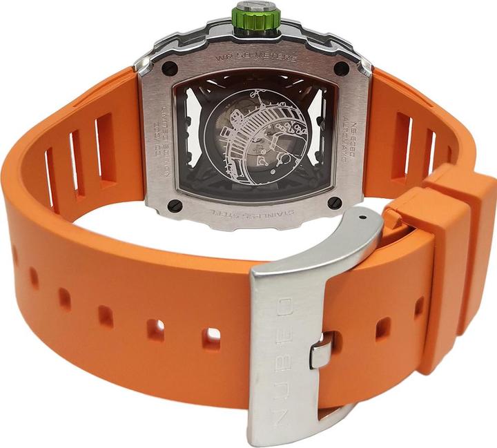 Actual product image Nubeo NB-6080-01 Men's watch Huygens Automatic Limited 43mm 5ATM