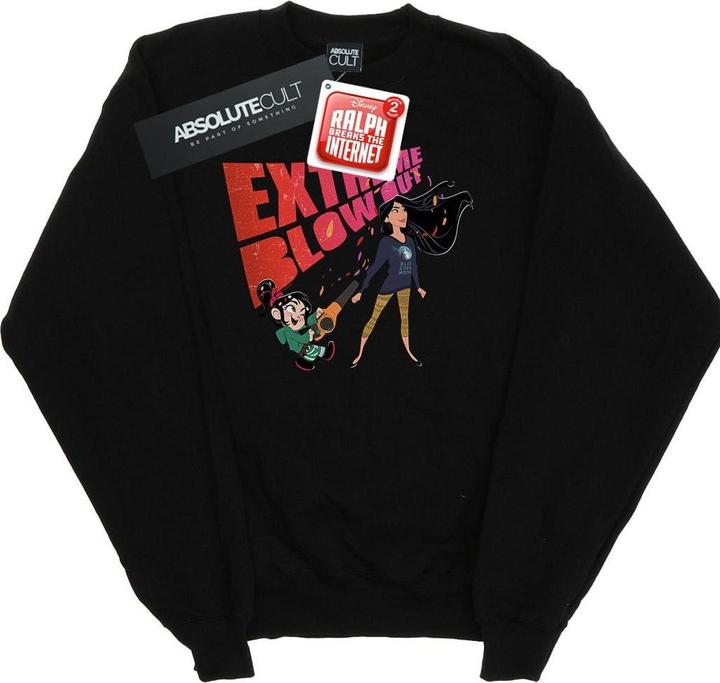 Disney Wreck It Ralph Pocahontas And Vanellope Sweatshirt Jungen