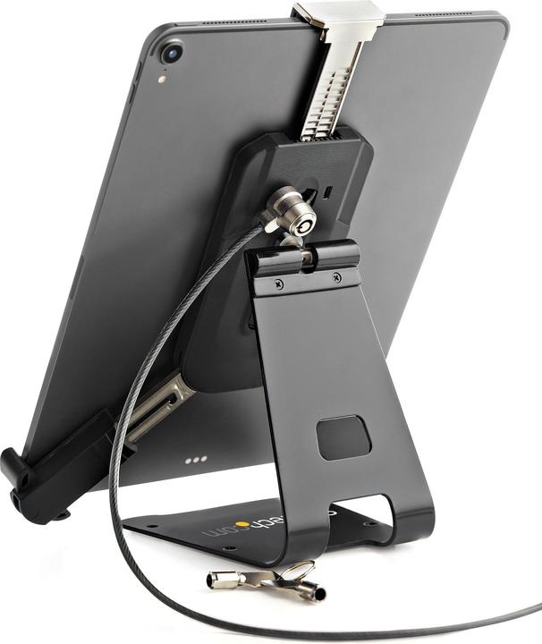 Immagine prodotto StarTech Supporto sicuro per tablet con blocco del cavo K-Slot - Supporto per iPad per tablet da 7,9 a 13