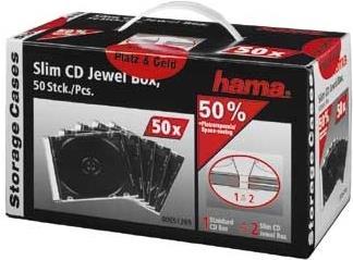 Produktbild Hama 1x50 CD-Leerhülle SlimLine