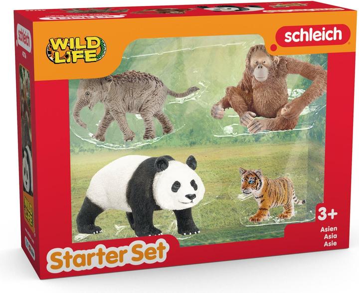 Actual product image Schleich Wild Life "Asia" Starter Set