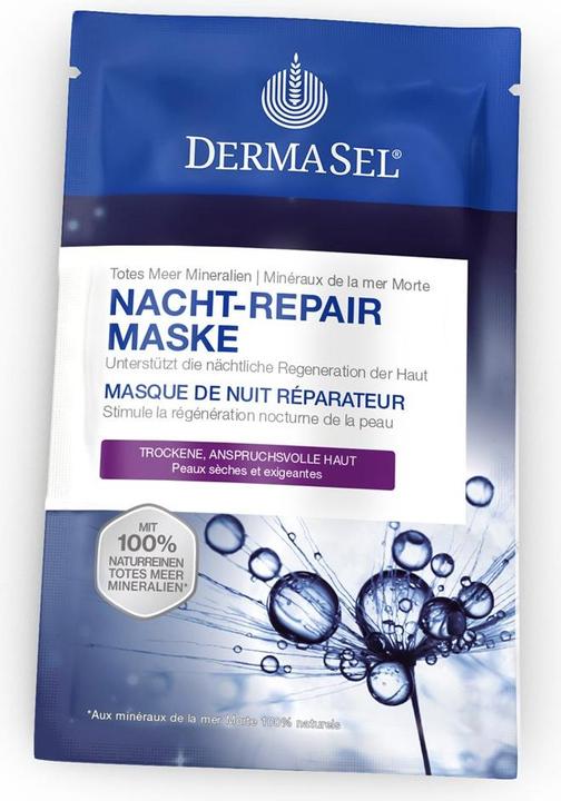DermaSel Regenerierende Nacht Repair Maske (12 ml)