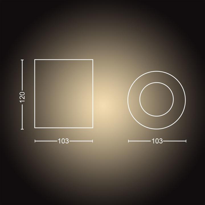 Produktbild Philips Hue Pillar single spot (350 lm, GU10)