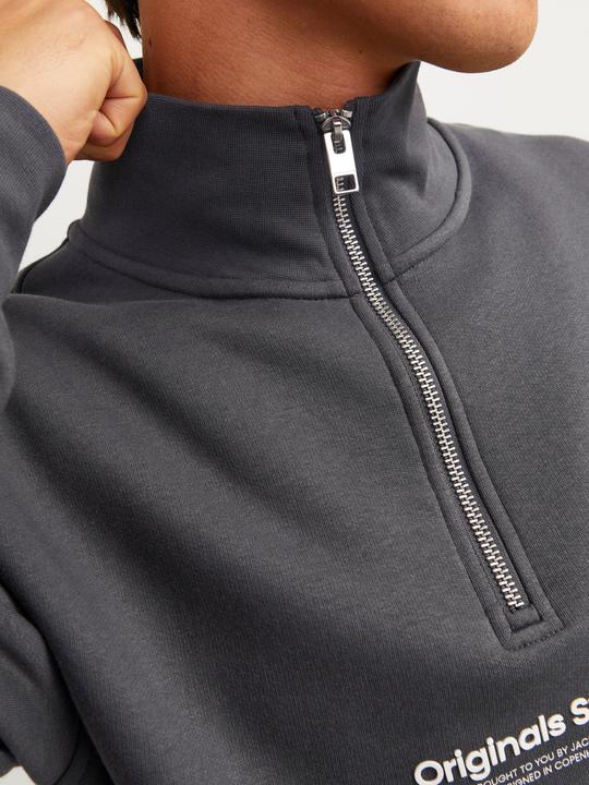 Actual product image Jack & Jones Text Sweatshirt with half zip Sweatshirt with half zip (XS)