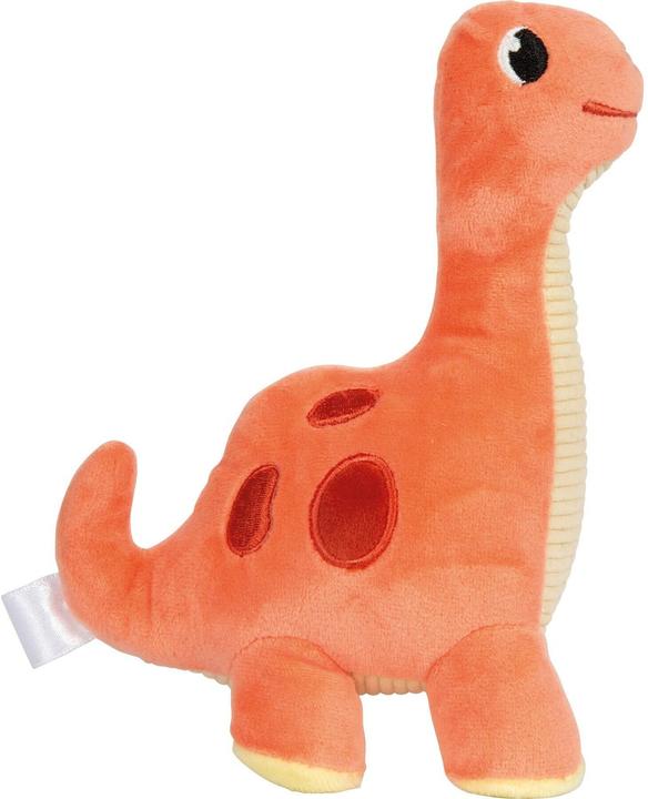 Produktbild small foot Kuscheltier Dinosaurier rot „Dino“ (19 cm)