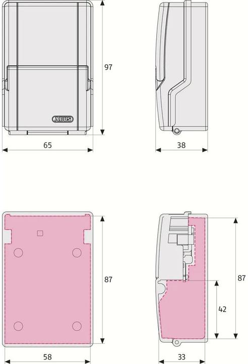 Immagine prodotto Abus 727 Key Garage Mini