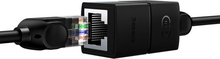 Produktbild Baseus AirJoy Series Ethernet cable connector RJ-45 2 pcs - black (RJ45)