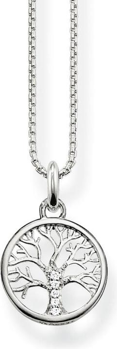Thomas Sabo Lebensbaum Halskette (Silber, 38 - 42 cm)