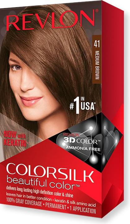 Revlon Professional COLORSILK tinte #41-castaño medio (41)