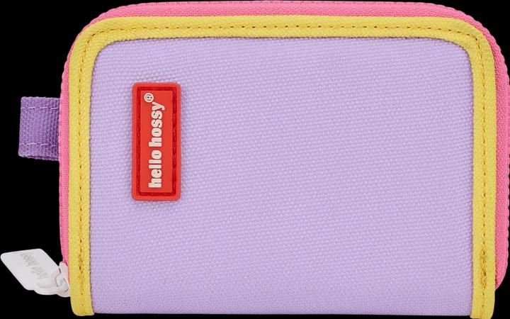 Hello Hossy Mini Mauve Münzgeldbörse - Lila / Gelb / Pink