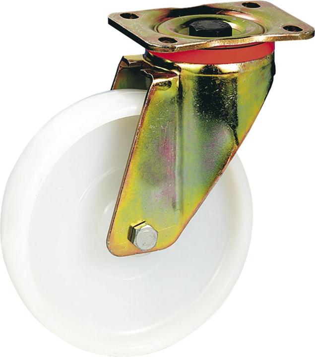 Produktbild Dörner + Helmer Lenkrolle Polyamid-Rad ø 150 mm Schwerlastrolle Kunststoffrad Tragkraft 750 kg