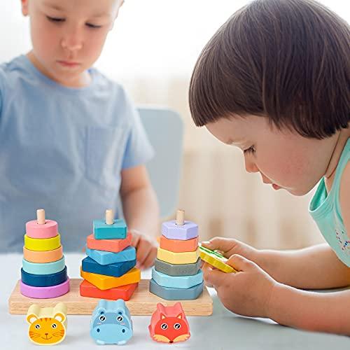 Image du produit Activity Board Jouets En Bois Pour Enfants Jouets En Bois Bébé Blocs De Construction