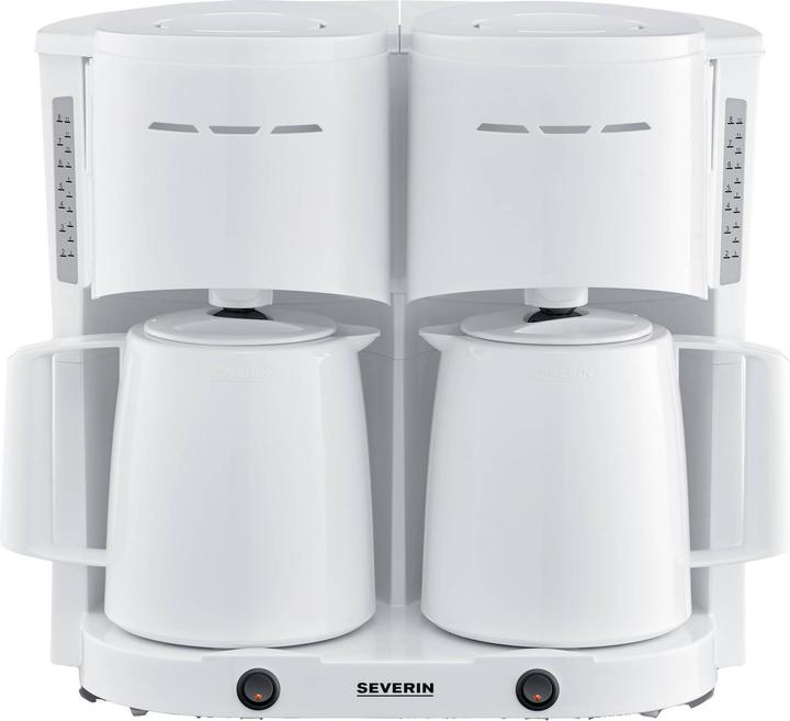 Produktbild Severin KA 9314 Kaffeemaschine Weiss Fassungsvermögen Tassen=16 Isolierkanne