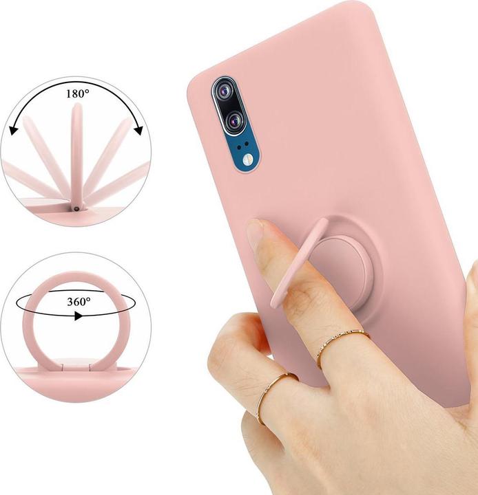Image du produit Cadorabo TPU Liquid Ring Silicone Case Cover (Cubot P20)