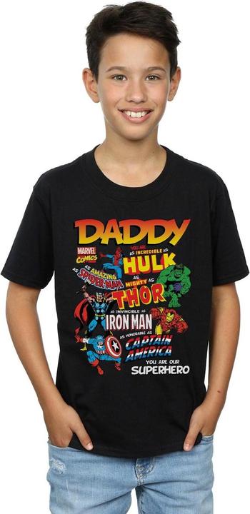 Immagine prodotto Our Dad Superhero Maglietta Ragazzi (140, 146)