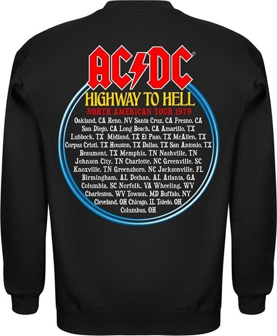 Actual product image AC/DC Highway To Hell North America Tour 1979 CSW (Sweater) (L)