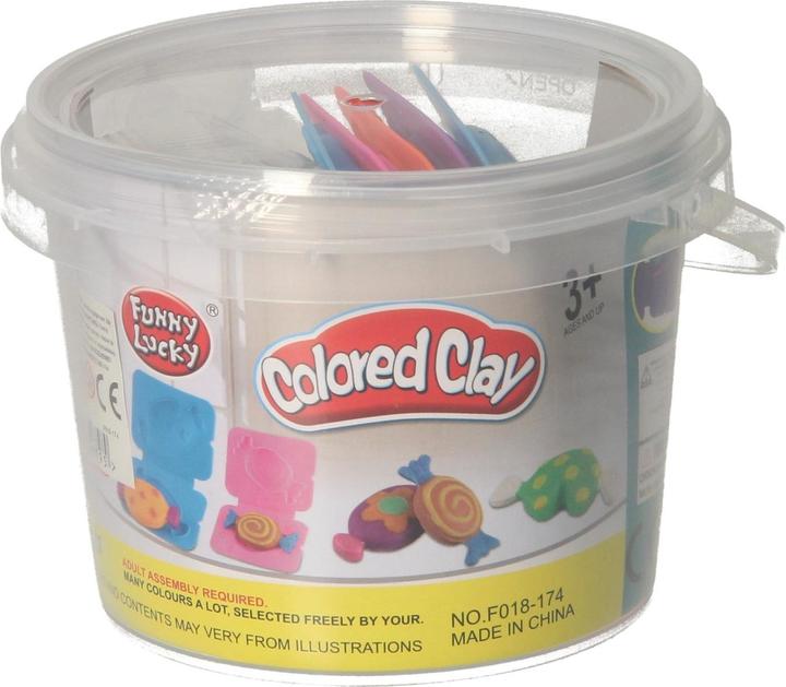 Actual product image Clay set in storage box for making sweets