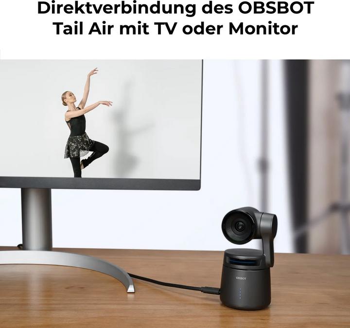 Produktbild Obsbot HDMI Anschlusskabel HDMI-Micro-D Stecker, HDMI-A Stecker 1.50 m Schwarz 2 (1.50 m, HDMI)