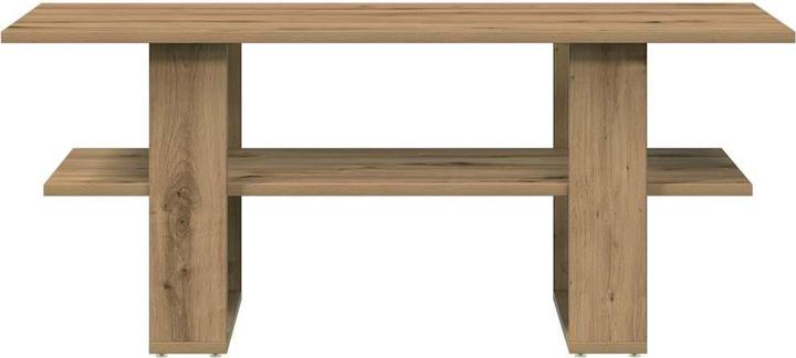 Produktbild VidaXL Couchtisch Artisan-Eiche 102x55x42 cm Holzwerkstoff (102 x 55 x 42 cm)