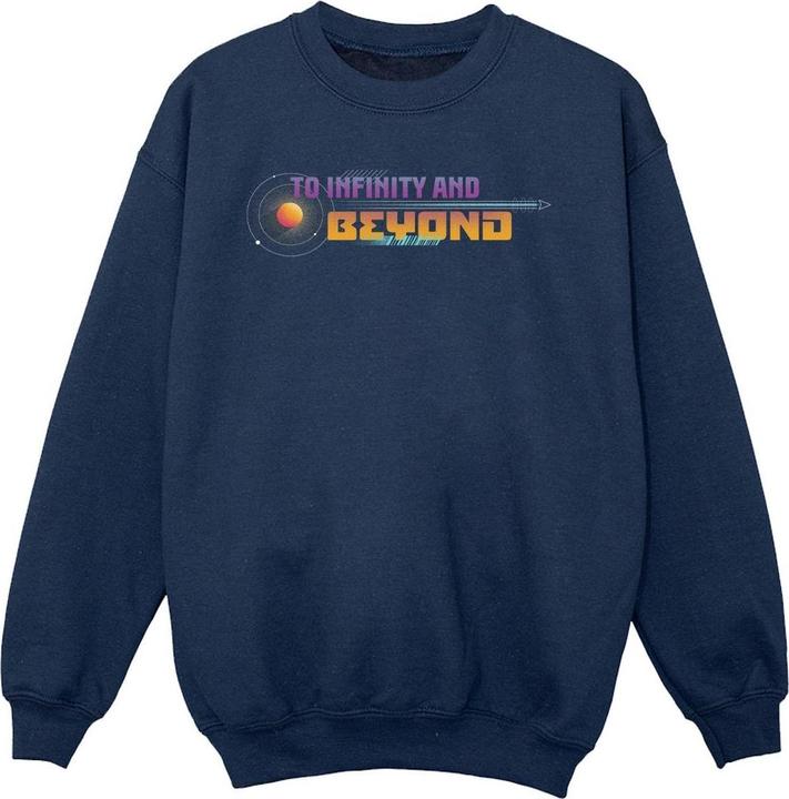 Produktbild Disney Lightyear Infinity And Beyond Text Sweatshirt Mädchen (128)