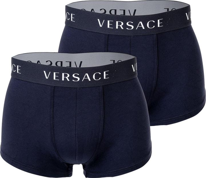 Versace Boxershort Casual Figurbetont (S, 2er Pack)