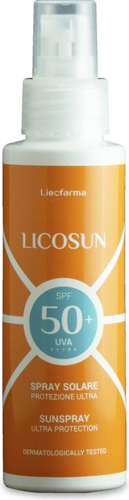 Actual product image Licosun Body Milk SPF50+