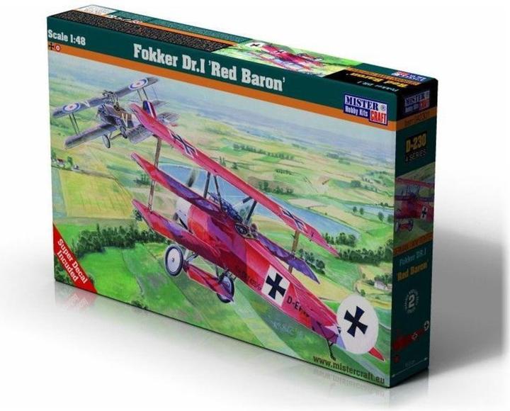 Produktbild MeisterCraft Fokker Dr.I"Red Baron" NEW