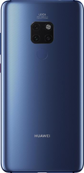 Image du produit Huawei Mate 20 (128 Go, Midnight Blue, 6.53", Double SIM hybride, 12 Mpx, 4G)