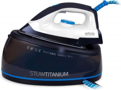 Image du produit Silva Homeline DBS 300 611002 Centrale vapeur 2400W Blanc, Noir (2400 W, 125 g/min)