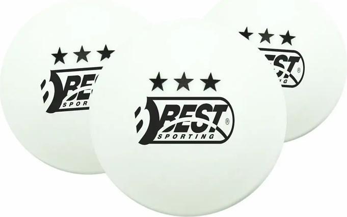 Actual product image Best Sporting Table Tennis Tournament Balls (6 pcs.)