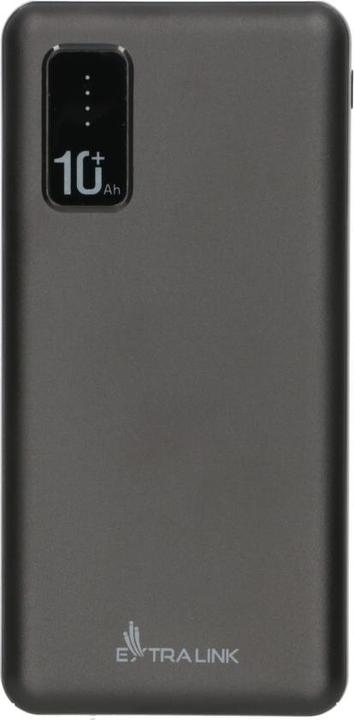 Immagine prodotto Extralink EPB-098B banca di energia ai polimeri di litio (LiPo) nera (10000 mAh, 37 Wh)