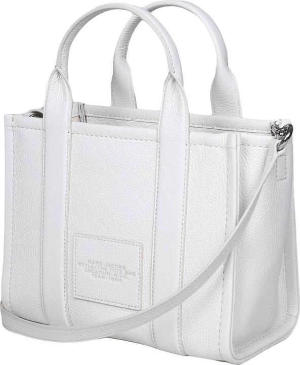 Actual product image Marc Jacobs small tote in white leather