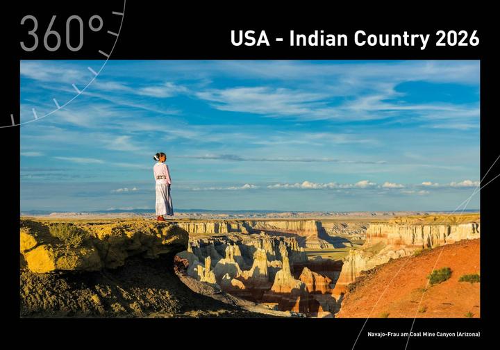 Produktbild USA - Indian Country 2026 (50 x 35 cm, Harter Einband, Deutsch)