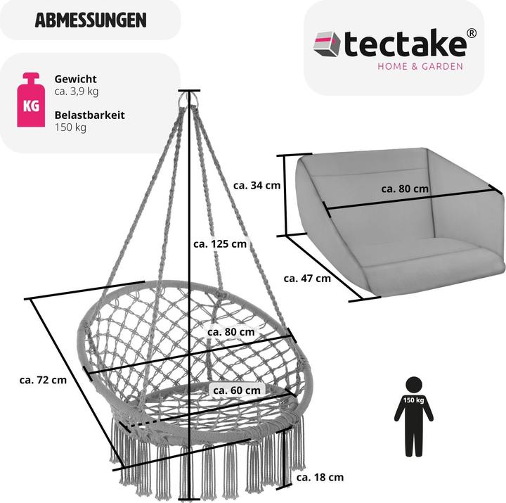 Actual product image tectake Grazia (100 kg)